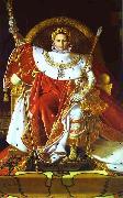 Jean Auguste Dominique Ingres Portrait of Napoleon on the Imperial Throne Spain oil painting artist